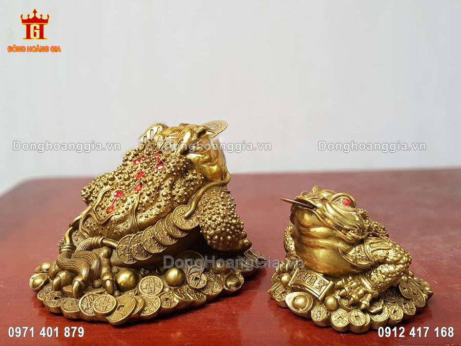 Bày trí tượng Cóc giúp thu hút tài lộc may mắn cho gia chủ